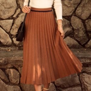 Lush from Bohme Pleated Maxi Skirt